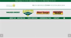 Desktop Screenshot of maugerenergy.com